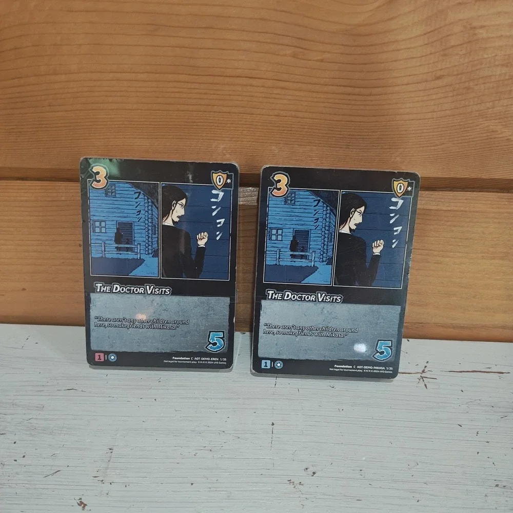 Universus Attack on Titan Promo/Demo Decks Gencon 2025 2 Pieces‎ ZD1